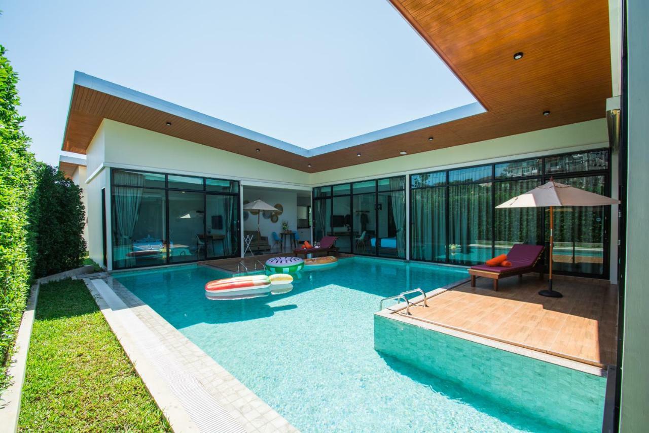 Good Night Pool Villa Phuket - Sha Plus Exteriör bild